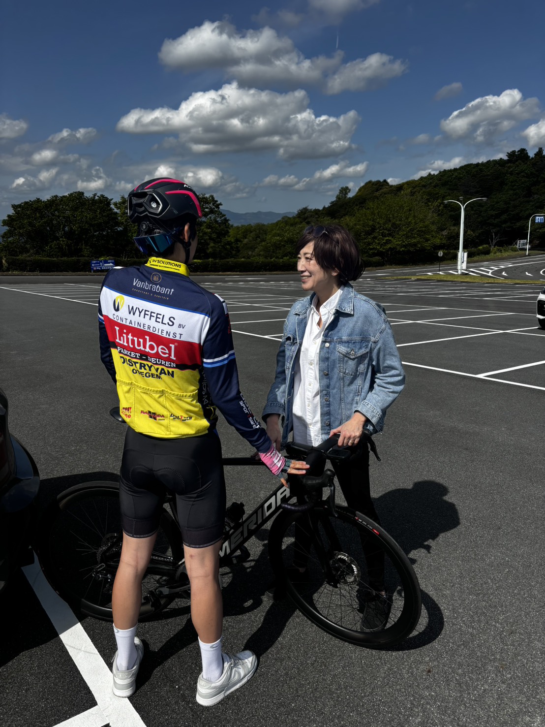 容子さんと選手